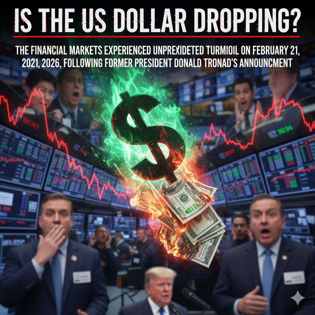 Is the US Dollar Dropping?: The financial markets experienced unprecedented turmoil on February 21, 2026, following former President Donald Trump's announcement