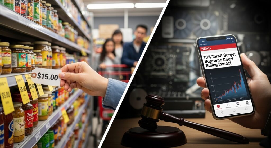 The 15% Tariff Surge: What the Supreme Court Ruling Means for Your Grocery and Tech Prices This Week