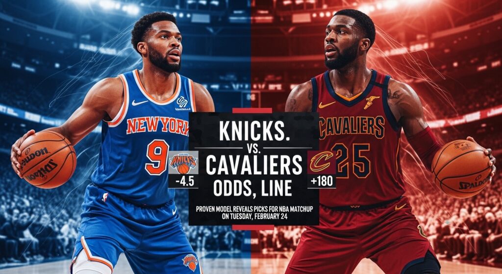 Knicks vs. Cavaliers Odds, Line: Proven Model Reveals Picks for NBA Matchup on Tuesday, February 24