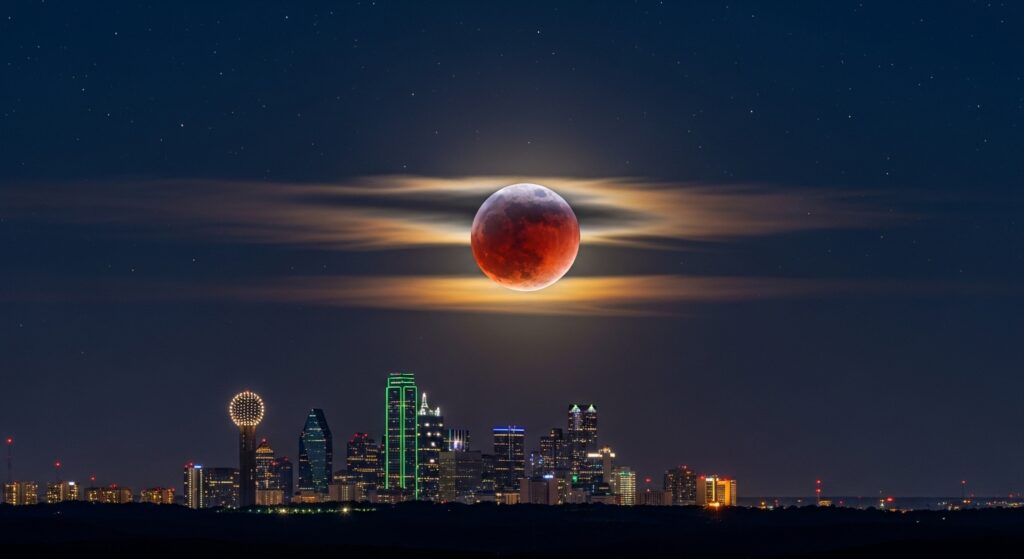 Total Lunar Eclipse in North Texas: Here’s When and How to See the "Blood Moon"